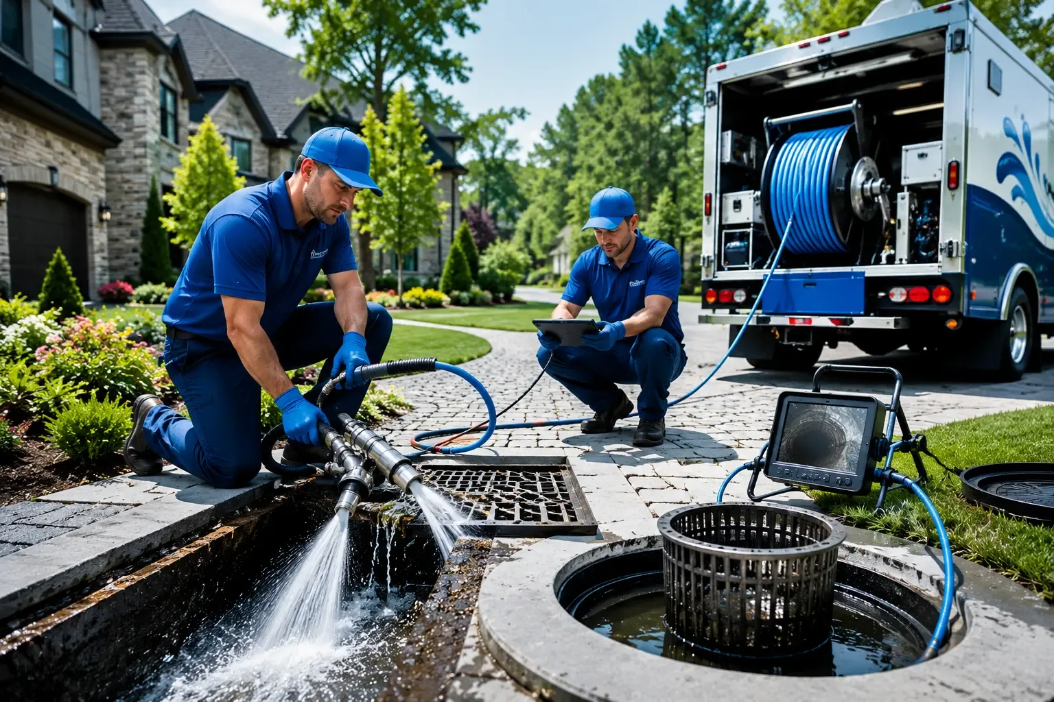 Local outdoor drain cleaning professionals in Bahama, NC